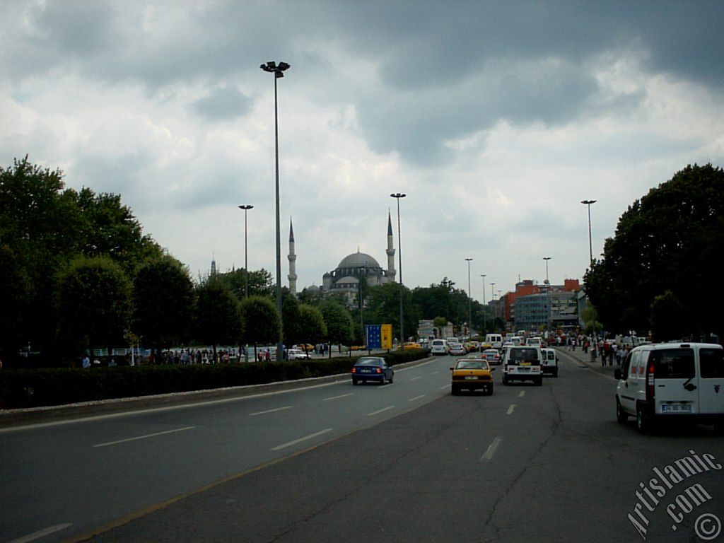 stanbul Fatih`te Mimar Sinan`n eseri ehzdeba Camisi.
